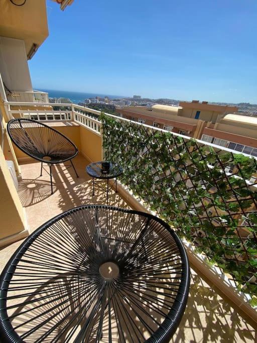 Apt Con Espectacular Vista, Piscinas, Recep 24 Hs Benalmádena Eksteriør bilde