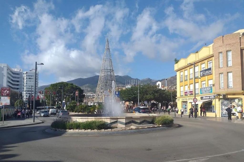 Apt Con Espectacular Vista, Piscinas, Recep 24 Hs Benalmádena Eksteriør bilde