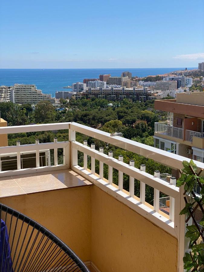 Apt Con Espectacular Vista, Piscinas, Recep 24 Hs Benalmádena Eksteriør bilde