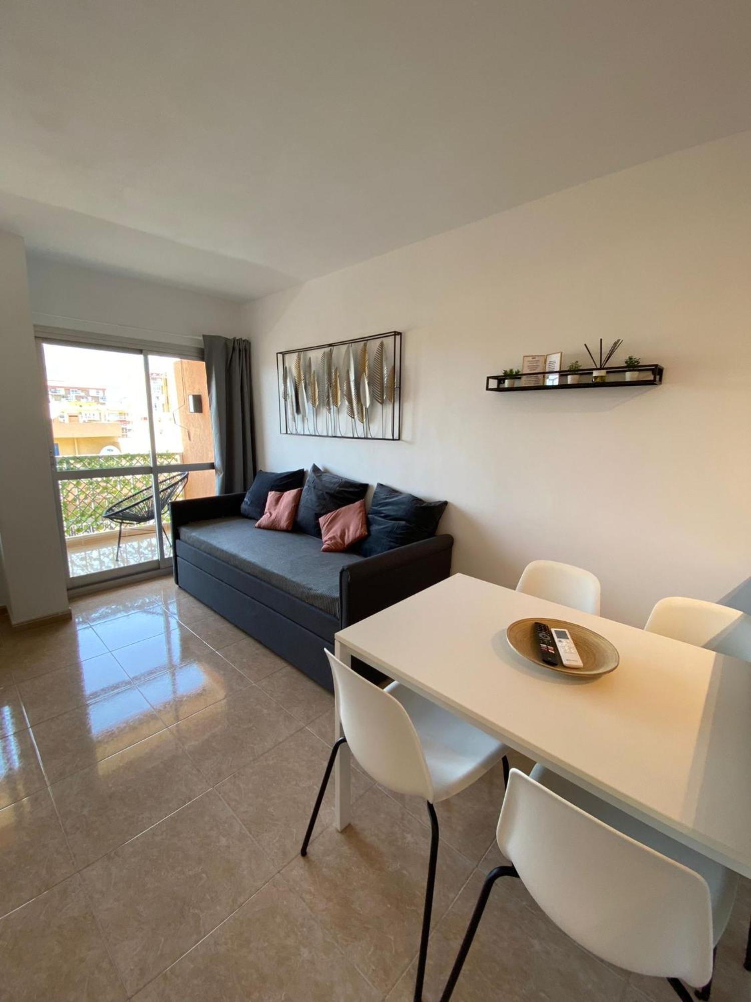 Apt Con Espectacular Vista, Piscinas, Recep 24 Hs Benalmádena Eksteriør bilde